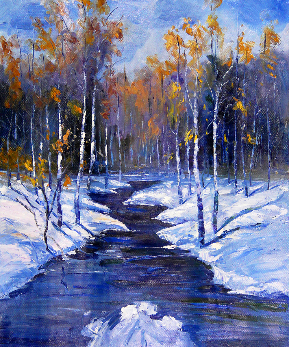 吴翼桐风景油画作品赏析 | 清新的气息,舒爽的氛围【博宝·资讯】