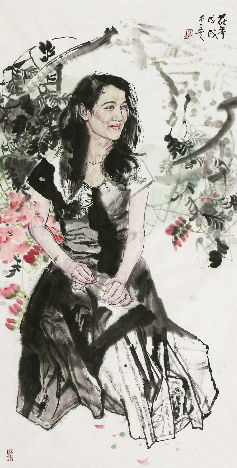 博宝·资讯 | 李宽国画人物作品赏析:形形色色的人物颇接地气,让我们