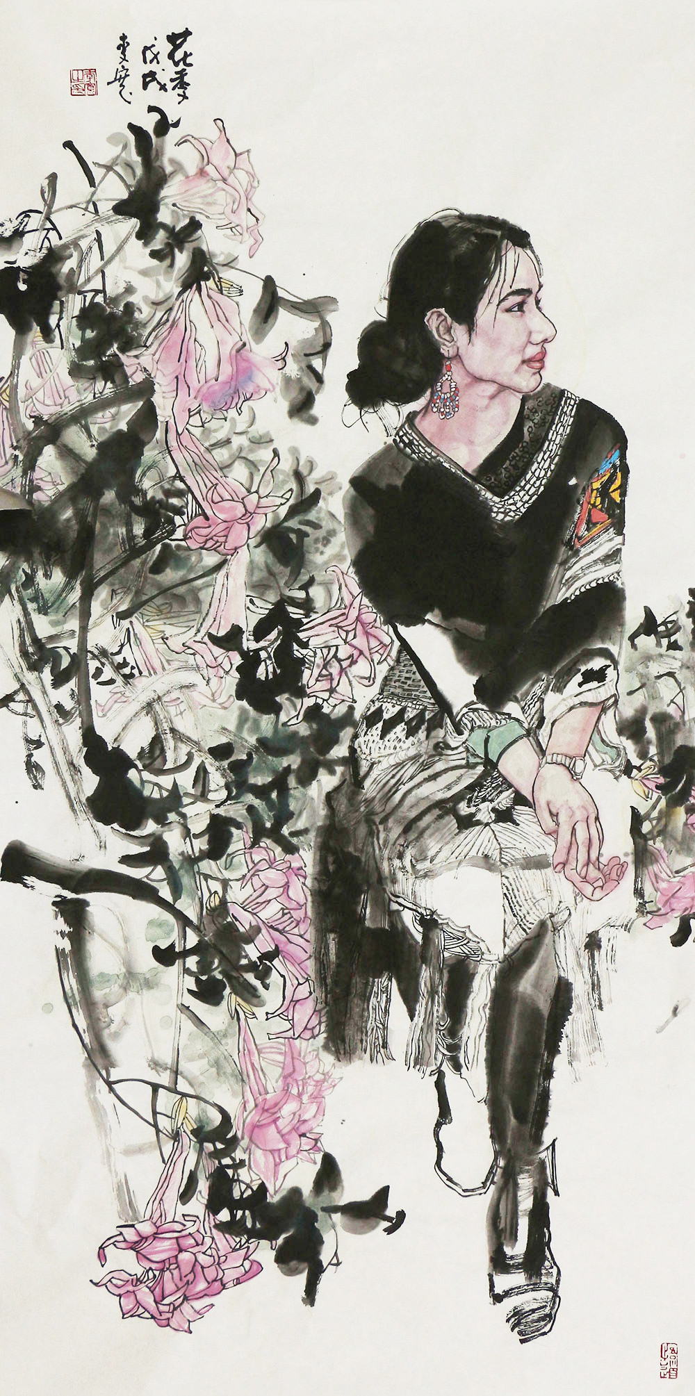 博宝·资讯 | 李宽国画人物作品赏析:形形色色的人物颇接地气,让我们
