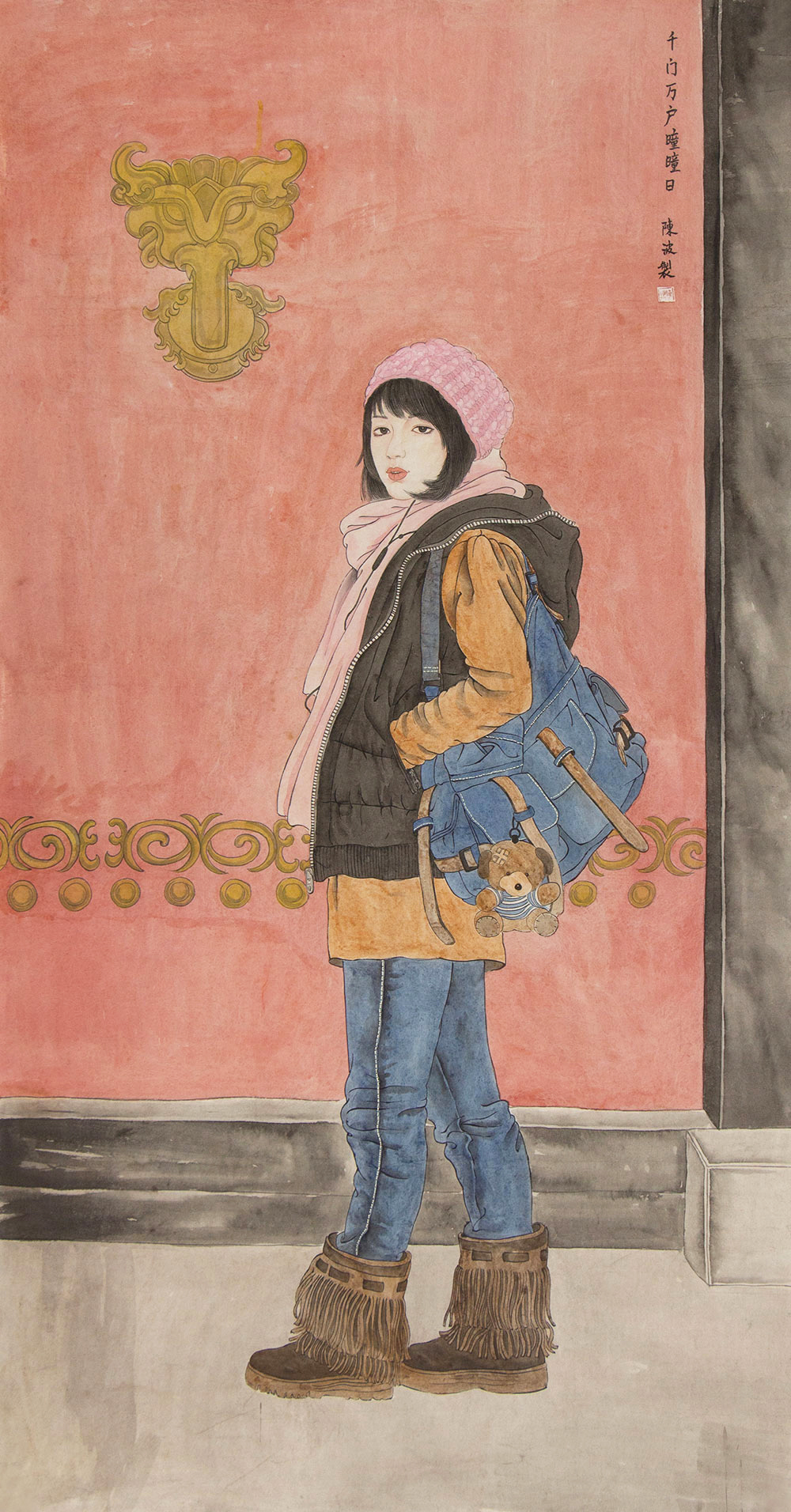 陈波人物画作品赏析 | 静雅的艺术风格,浓郁的美学韵味【博宝资讯】