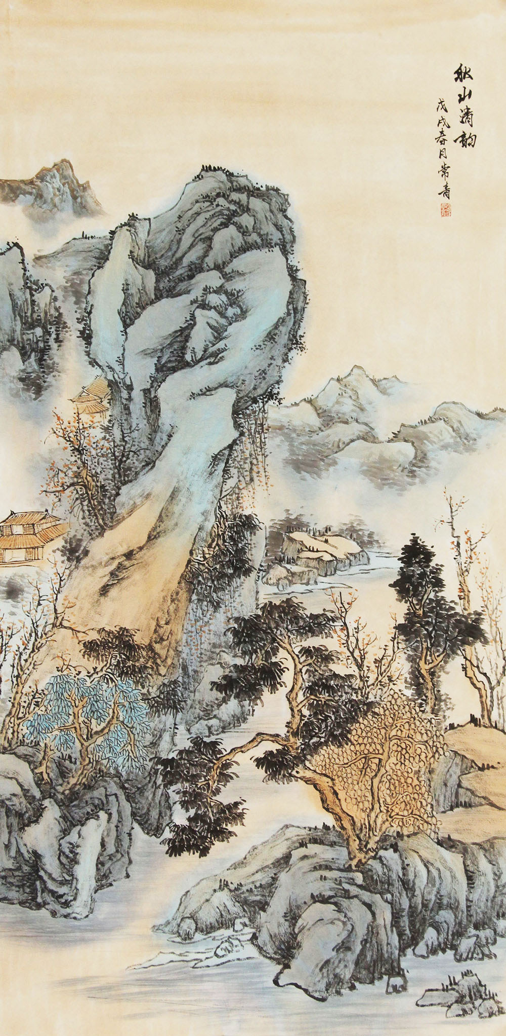 博宝·资讯 | 钟美景国画山水作品赏析:古韵悠悠,可游可居