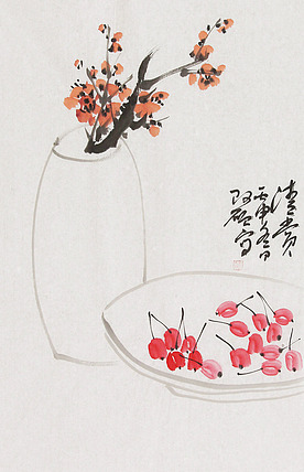 山东美协会员 朱国鸿 花鸟随机 国画