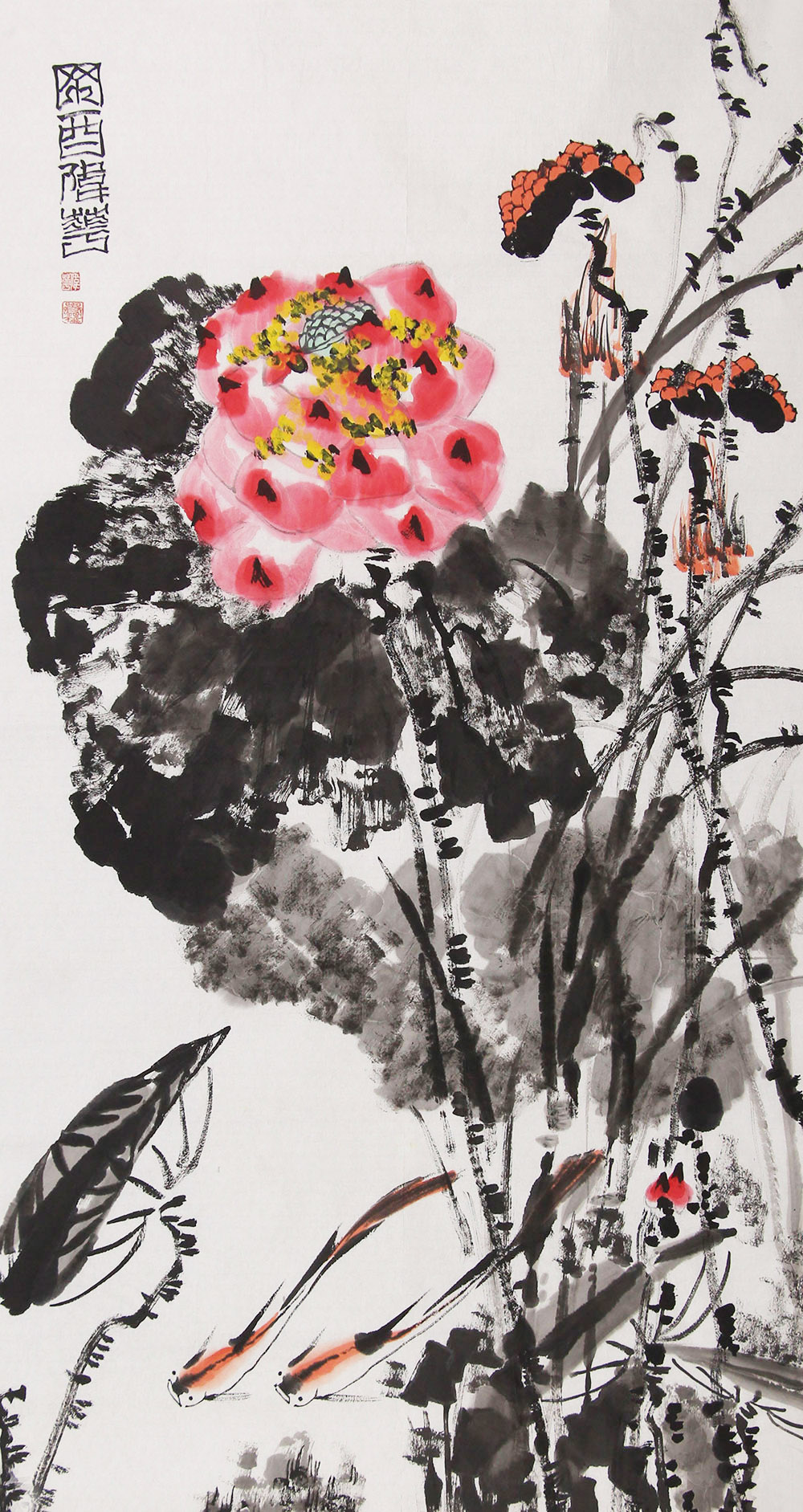 韩伟华花鸟画作品赏析 | 色彩清新悦目,淡素中凸显艳丽,展现一种唯美