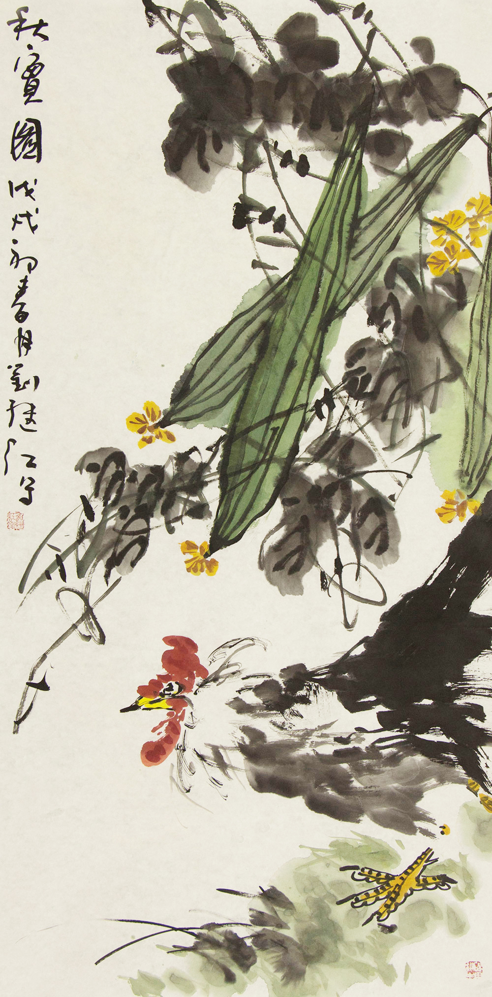 刘继红花鸟画作品赏析 | 着墨成趣 丰厚华滋【博宝·资讯】