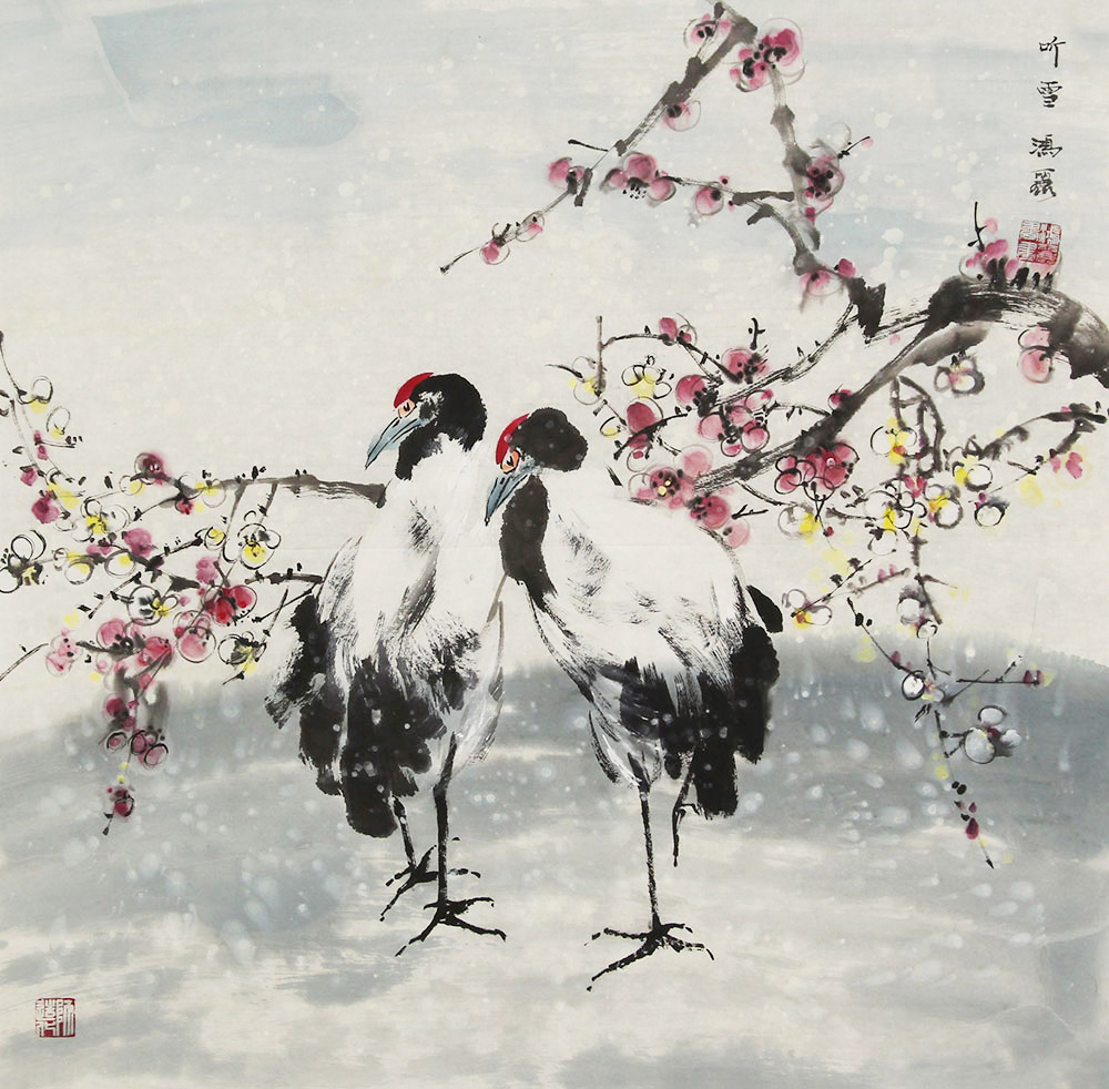 色彩明快 题材浪漫 | 张鸿丽花鸟画作品赏析【博宝·资讯】