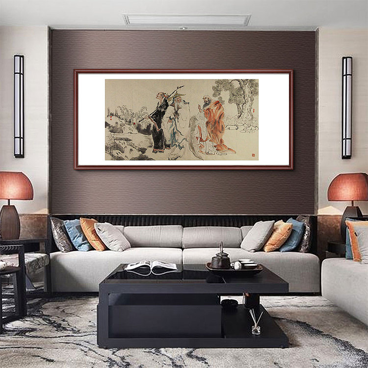 职业画家 张国昕 人物 国画