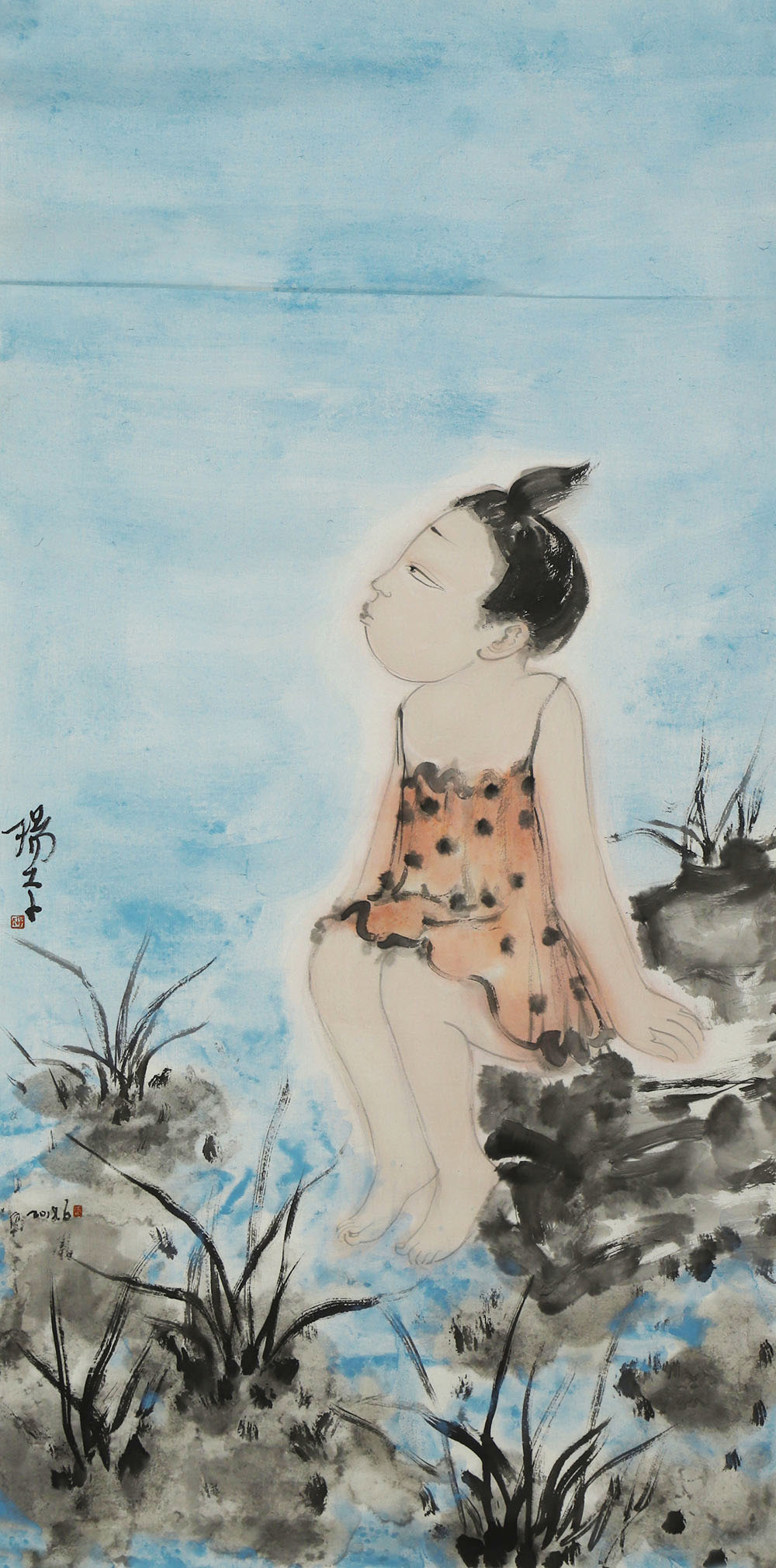 杨平人物画作品赏析 | 独特的审美视角和创作风格【博宝·资讯】