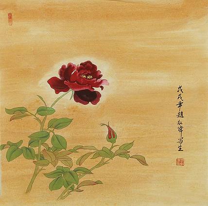 职业画家 赵红伟 花鸟 国画