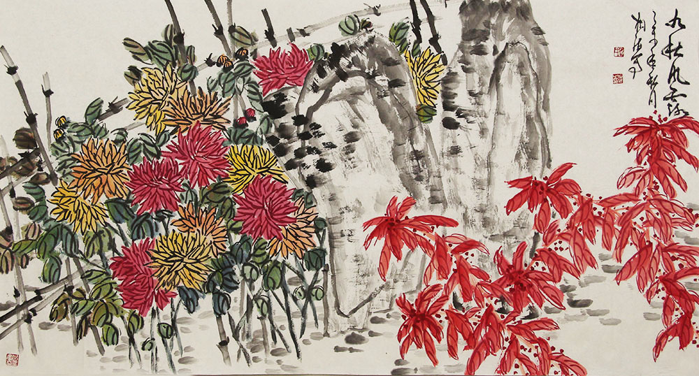 张东海花鸟画作品赏析 | 笔墨写意,花鸟生动,充满情趣【博宝·资讯】