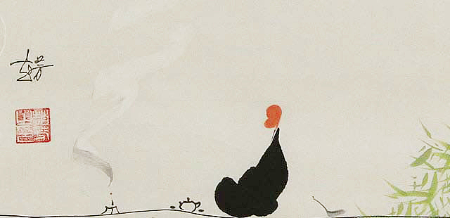 当代画家 赵芳 人物 国画