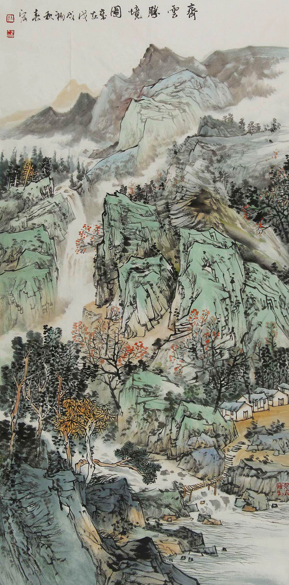 梁春宏山水画作品赏析 | 山深必有佳风景【博宝·资讯】