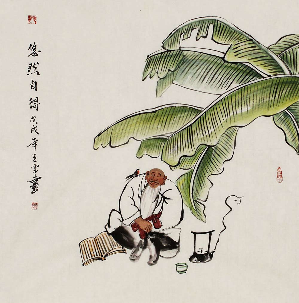 王雪人物画作品赏析 | 京味人物,悠然自得,别有情趣【博宝·资讯】