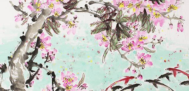 青年画家 刘海鹏 花鸟 国画