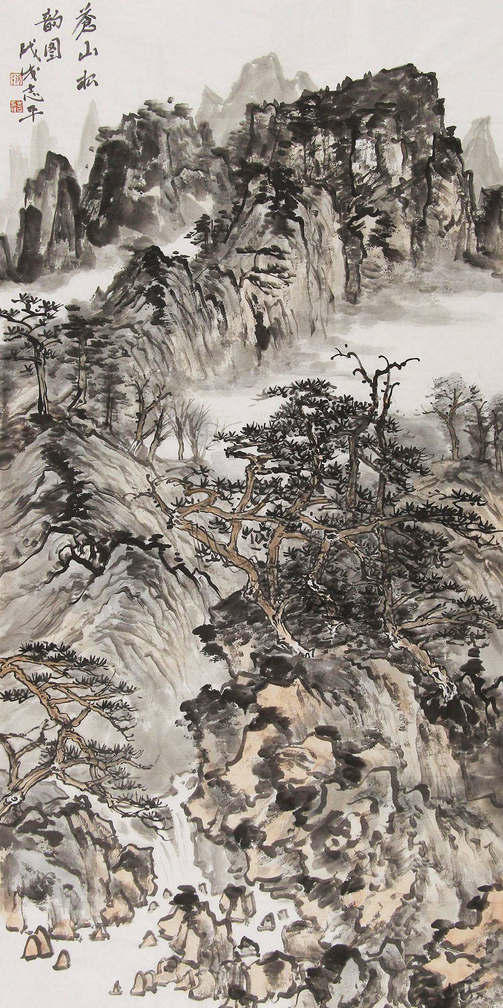 张志平山水画作品赏析 | 饱蘸激情 笔写辽西【博宝·资讯】