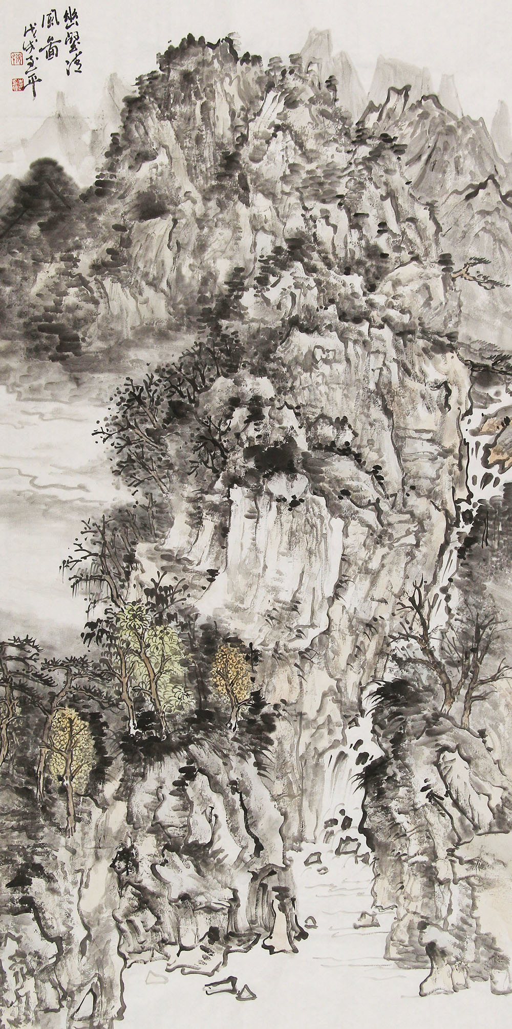 张志平山水画作品赏析 | 饱蘸激情 笔写辽西【博宝·资讯】