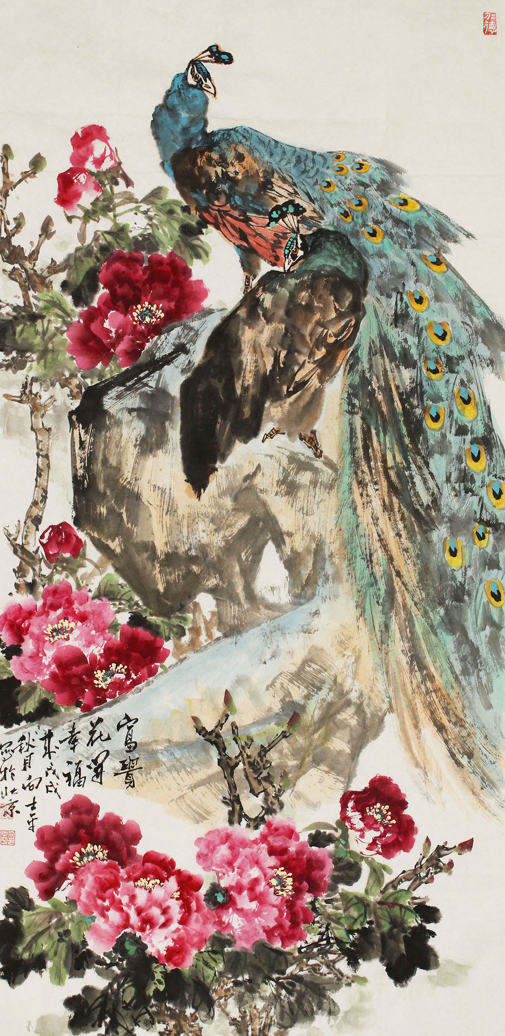 向士平花鸟画作品赏析 | 自成风格 洒脱奔放【博宝·资讯】