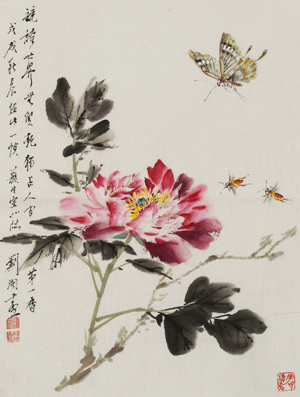 刘阔花鸟画作品赏析 | 形神兼备,神韵生动,呈现出独特笔墨的韵味【博