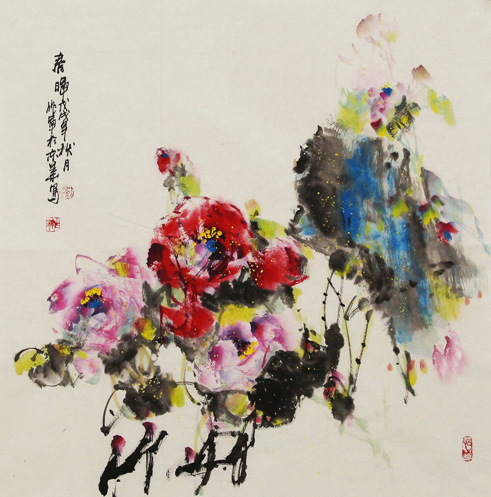 刘作军花鸟画作品赏析 | 运用中西结合的手法,画面具有朦胧元素,也