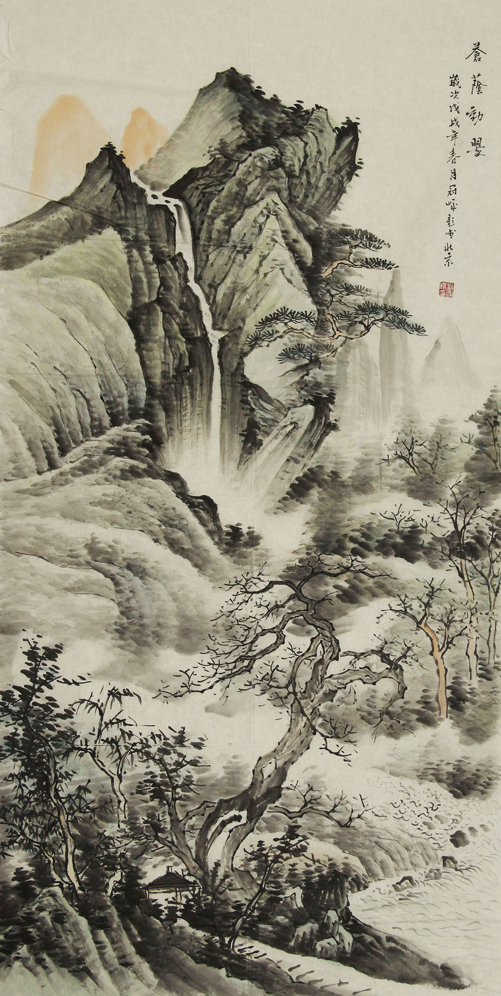 刘冠峰山水画作品赏析 | 以善以禅入画,形成了独特的山水画的古典色彩