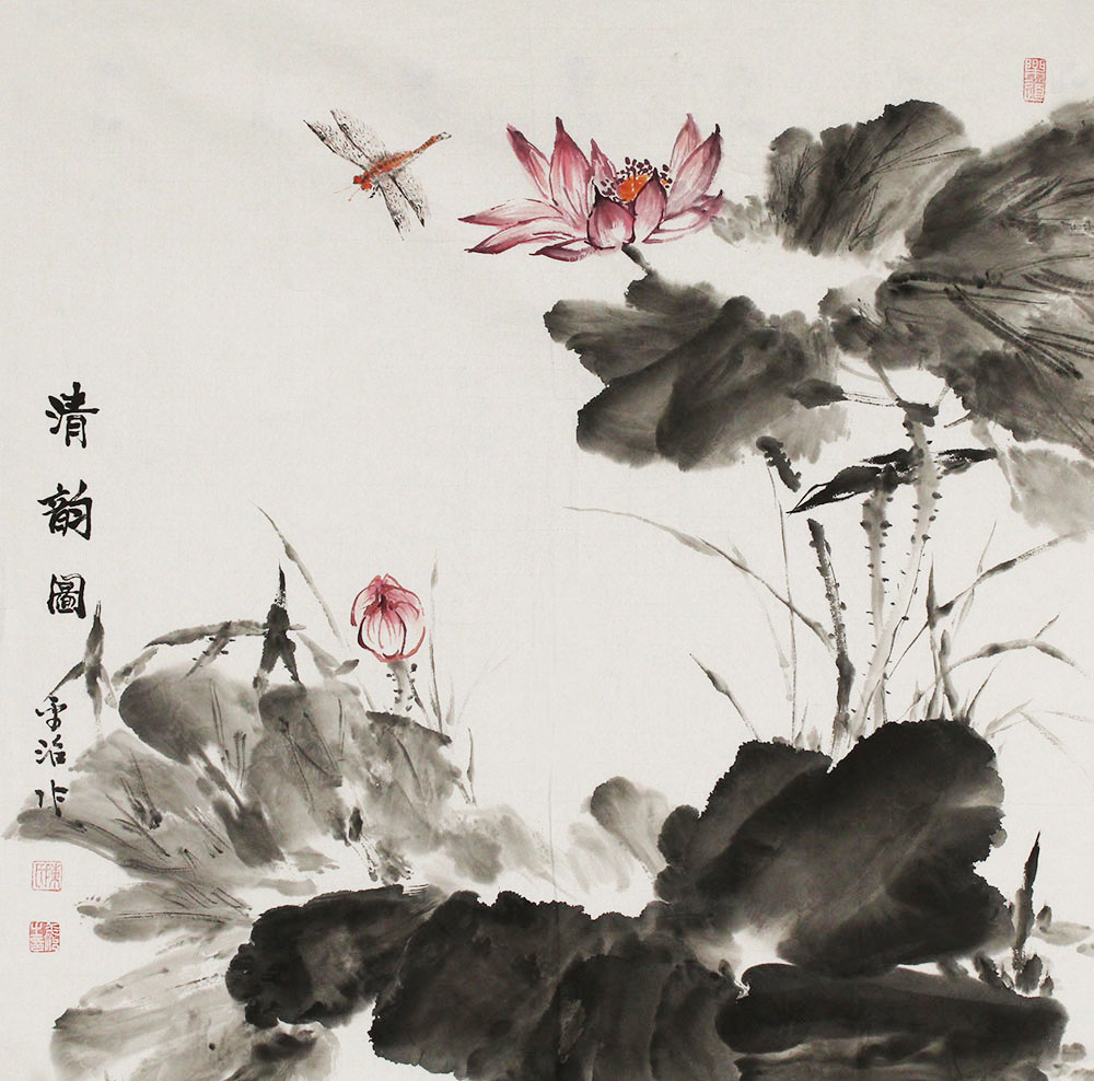 陈平治花鸟画作品赏析 | 笔墨写意,造型独特,色彩氤氲,匠心独具【博宝