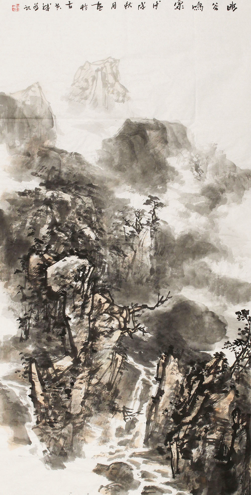 王士年山水画作品赏析 | 壮美太行的写意描摹,大气雄浑的山水意境【博