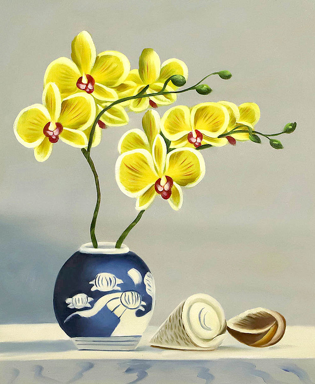 0B 经典油画 当代油画家 王露露 纯手绘布面油画