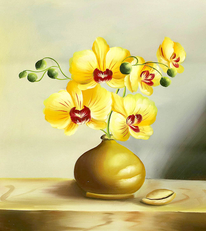 0B 经典油画 当代油画家 王露露 纯手绘布面油画