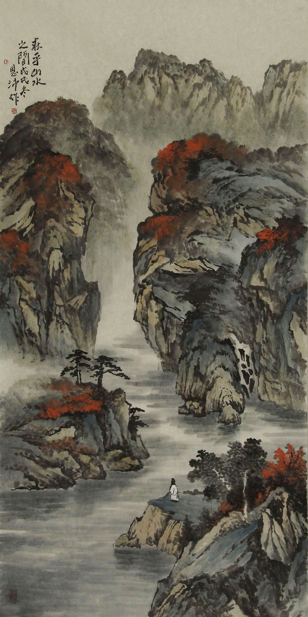 于恩沛山水画作品赏析 | 山高水险,清旷高古,空灵超逸,意境深邃【博宝