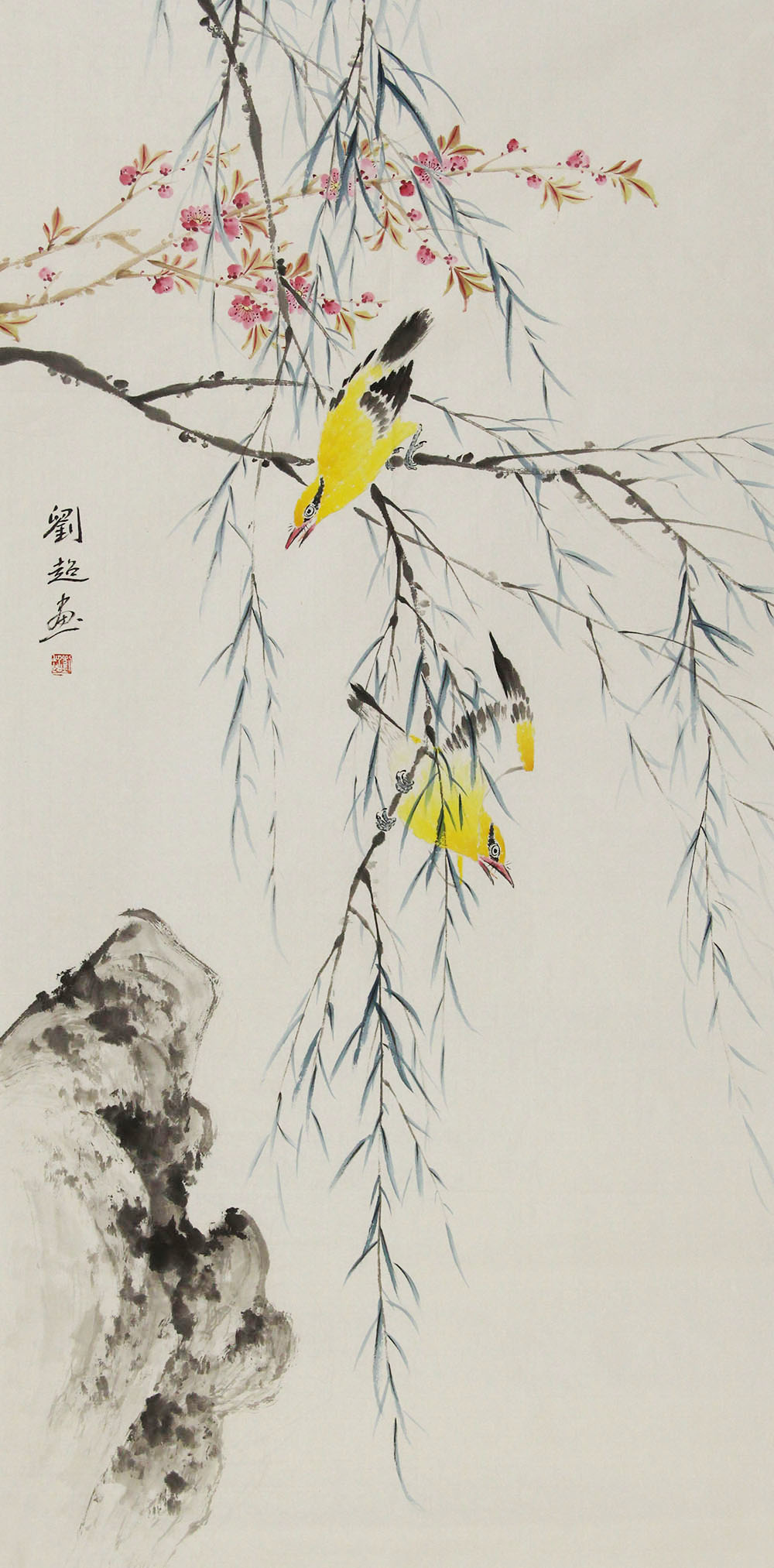 刘超花鸟画作品赏析 | 将对自然美的发现凝铸在笔下,体现一种大自然的