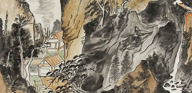 美术学硕士，师从卢禹舜先生    现就职于中国国家画院教学培训部。 张世博 11.08笔墨同心东临碣石，以观沧海展览作品 国画