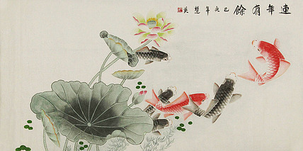 职业画家 周慧英 花鸟 国画