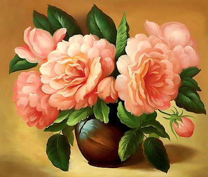 0B 精品油青年油画家 王璐璐 油画精品 油画