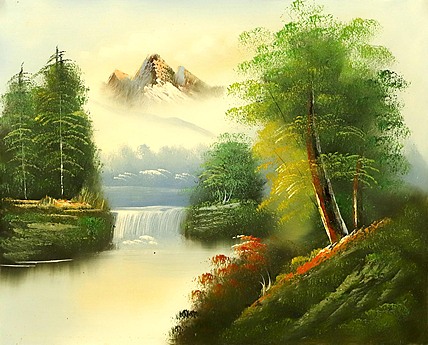 精品油画 广西师范大学油画系 白雪松