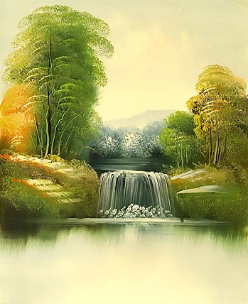 精品油画 广西师范大学油画系 白雪松