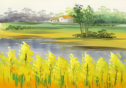 《动物油画》原创精美油画