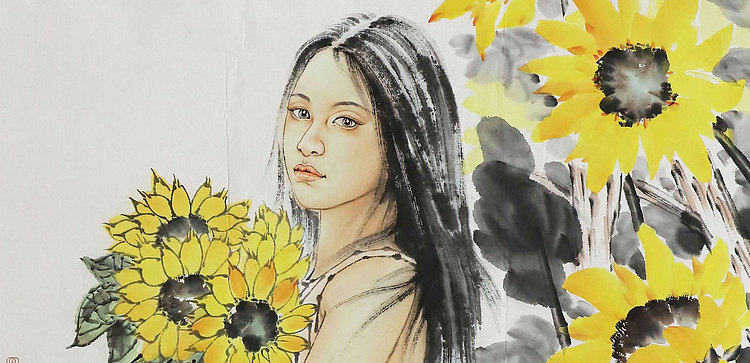 中国美术家协会会员 冯永强 人物4.26-5.3签约艺术家联展展览作品 国画
