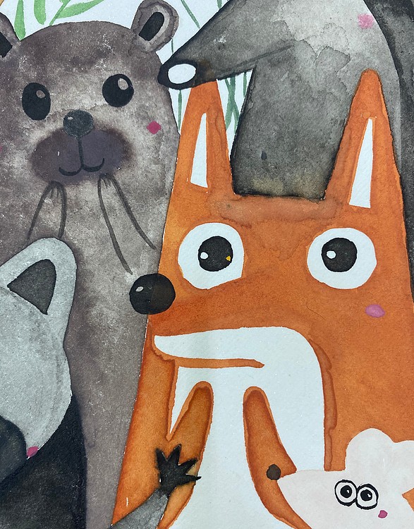 霍金云南师范大学国画系硕士 霍金 精品国画