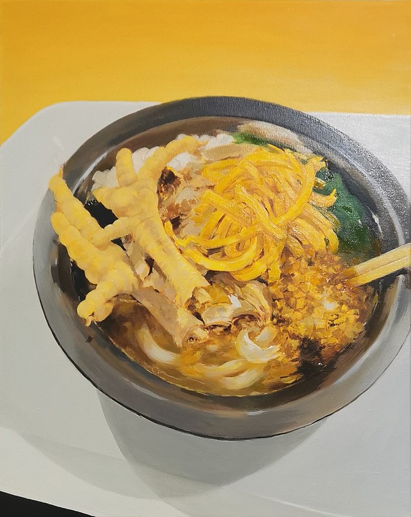 艺品万家签约艺术家凌标《我的午餐》
