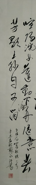 苏永强,中国书画家协会会员书法