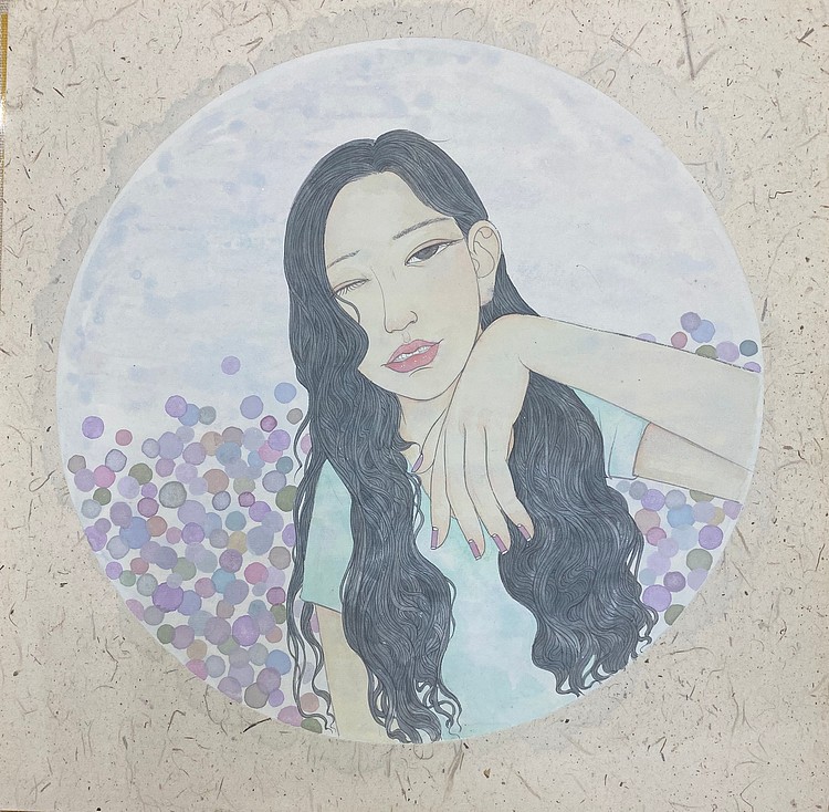 霍金云南师范大学国画系硕士 霍金 精品国画