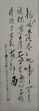 苏永强,中国书画家协会会员书法