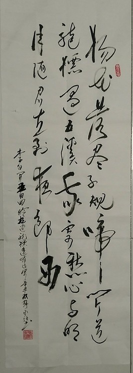 苏永强,中国书画家协会会员书法