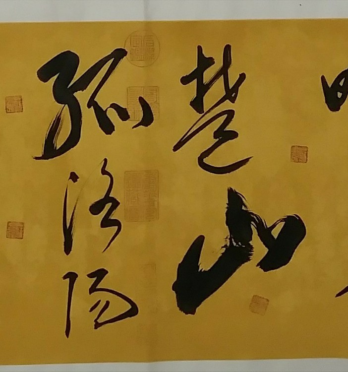 苏永强,中国书画家协会会员书法