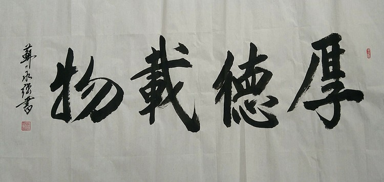 苏永强,中国书画家协会会员书法