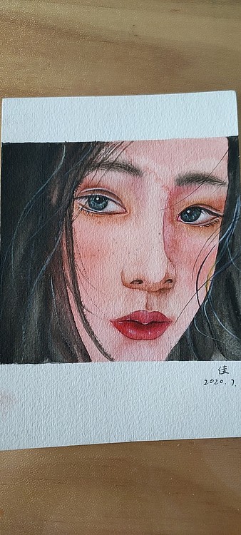 贾佳水彩
