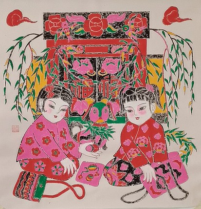 结业于中央美术学院国画院高研班张春燕我的鸡蛋大