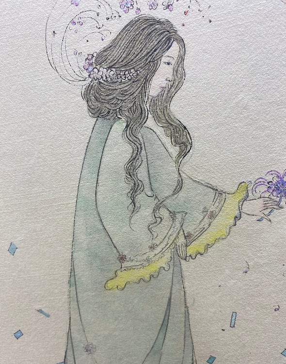 霍金云南师范大学国画系硕士 霍金 精品国画
