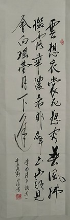 苏永强,中国书画家协会会员书法