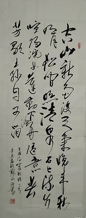 苏永强,中国书画家协会会员书法