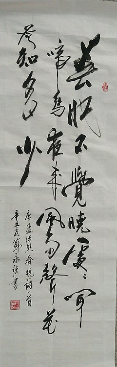 苏永强,中国书画家协会会员书法